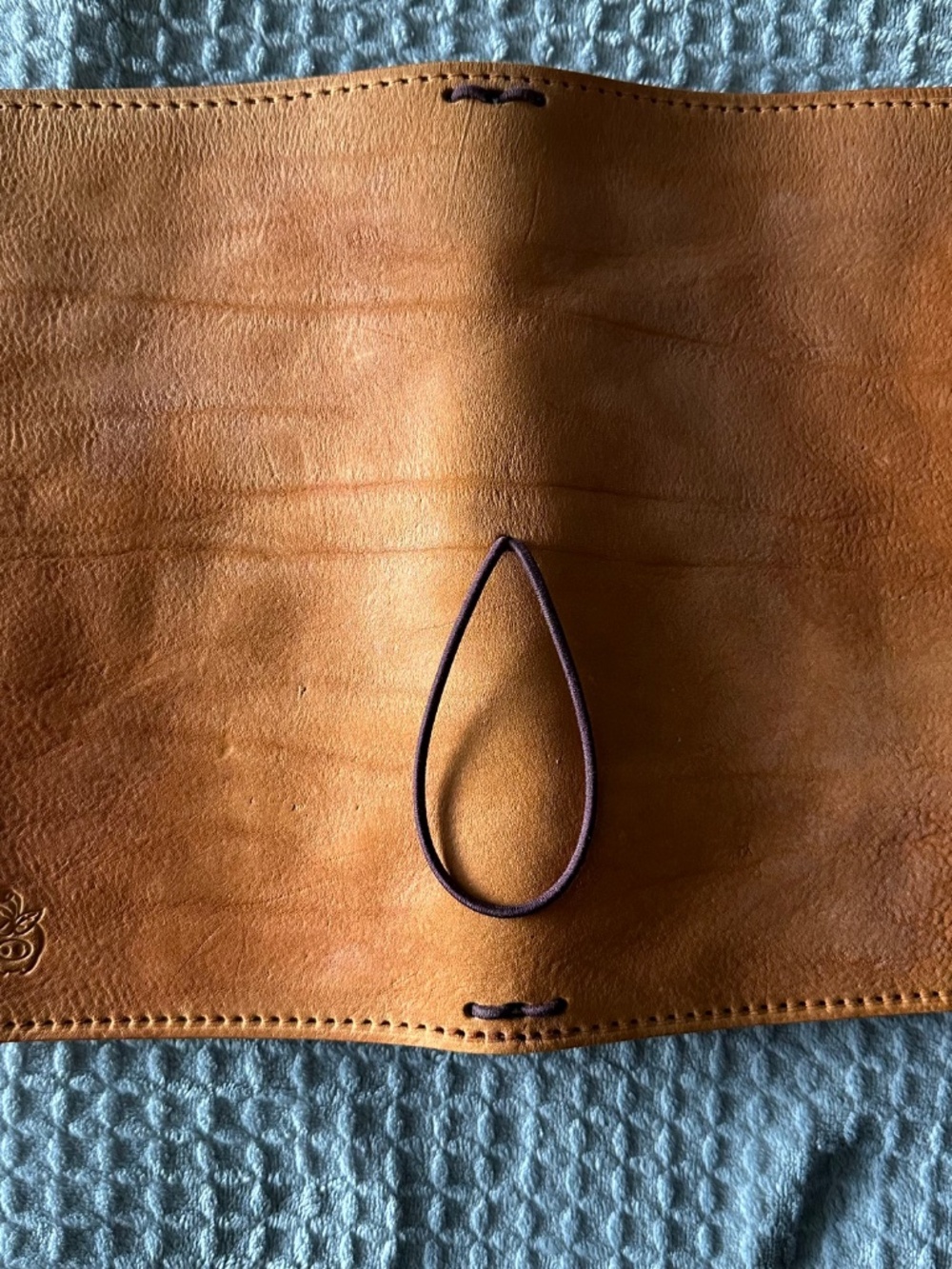 Leather travelers notebook cover 100% leather - Picture 3 of 10